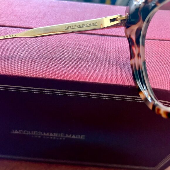 Jacques Marie Mage Limited Edition Rose Gold Joan Cateye Eyeglass Frame - Picture 5 of 13